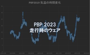 PBP 2023 走行時のウェア