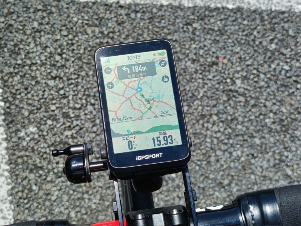 iGPSPORT「BiNavi」ファーストインプレッション - 東京～大阪キャノン